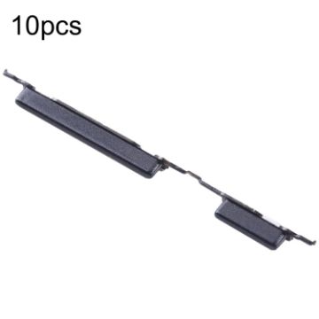 10pcs Power + Volume Buttons for Samsung Galaxy A10e SM-A102 (Black) - 1