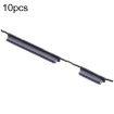 10pcs Power + Volume Buttons for Samsung Galaxy A10 SM-A105 (Black) - 1