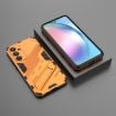 Samsung Galaxy A55 5G Punk Armor Shockproof Phone Case (Orange) - 2
