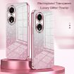 OPPO Find X3/Find X3 Pro Blue Glitter Powder Electroplated Phone Case - 2