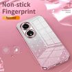 OPPO Find X3/Find X3 Pro Blue Glitter Powder Electroplated Phone Case - 4