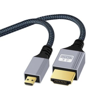 HDTV to Micro HDTV 4K 120Hz Adapter Cable - 10m Length - 1