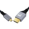 HDTV to Micro HDTV 4K 120Hz Adapter Cable - 10m Length - 2