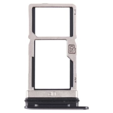 Nokia XR20 SIM Card Tray + SD Card Tray (Black) - 1