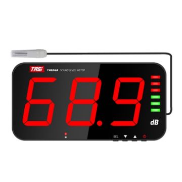TASI TA654A Large Screen Wall-Mounted Noise Meter - Decibel Detector - 1