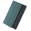 Samsung Galaxy Tab A9+ Clear Acrylic Deformation Leather Tablet Case - 4