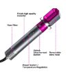 5-in-1 Hot-air Comb Hair Dryer Black - EU Plug - 4
