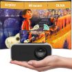 YT300 Home Multimedia Mini Remote Projector Support Mobile Phone Black - 5