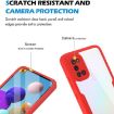Samsung Galaxy A21s Acrylic + TPU 360 Shockproof Case - Black - 6