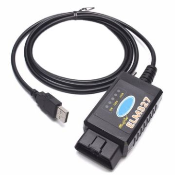 ELM327 USB OBDII Auto Diagnostic Scanner Tool with Switch - 1