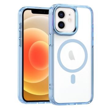 iPhone 12 MagSafe Magnetic Clear Phone Case - Sierra Blue - 1