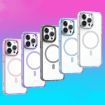 iPhone 12 MagSafe Magnetic Clear Phone Case - Sierra Blue - 2