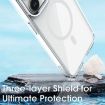 iPhone 12 MagSafe Magnetic Clear Phone Case - Sierra Blue - 6