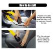 Black S308 Car Steering Wheel Lock - Anti-theft Security - 5