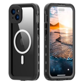 RedPepper iPhone 15 Waterproof MagSafe Case - Black - 1