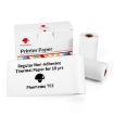 Phomemo T02 Bluetooth Printer Thermal Paper 3 Rolls 53mmx6.5m Black on White - 1