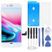 LCD Screen for iPhone 8 with Digitizer - White - 1
