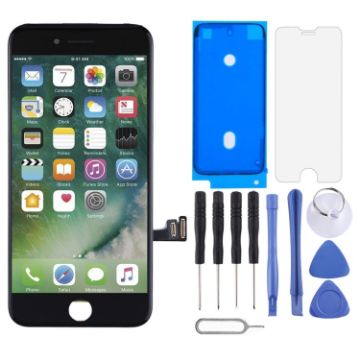 LCD Screen for iPhone 7 with Digitizer - Full Assembly (Black) - 1