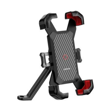 JOYROOM JR-ZS288 Motorcycle Phone Mount Holder - Black - 1