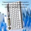 10 Inch Wireless Bluetooth Keyboard - White - 3