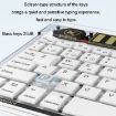 10 Inch Wireless Bluetooth Keyboard - White - 5