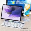 10 Inch Wireless Bluetooth Keyboard - White - 6