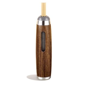 Car Smoking Ashtray - Beechwood Dark Walnut - 1