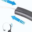 VT200 Single Ear Telephone Headset Operator Headset With Mic - 4