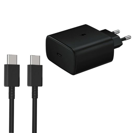 M135 45W USB-C Fast Charger with 5A Type-C Cable - EU Plug - 1