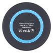 Universal QI Wireless Charging Pad (Black + Blue) - 3