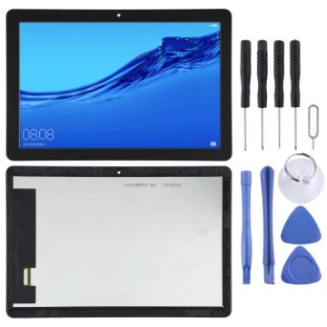 OEM LCD Screen for Huawei MediaPad T5 AGS2-W09/AGS-W19 Full Assembly (Black) - 1