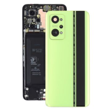 OPPO Realme GT Neo2 Battery Back Cover with Camera Lens Cover - Green - 1