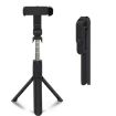 XT09 Bluetooth Selfie Stick Bracket - Black - 1