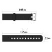 Grey Silicone Watch Band for POLAR Vantage M - 22cm - 3