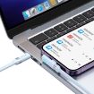 USAMS PD 30W USB-C to 8 Pin Fast Charging Data Cable 1.2m Black - 6