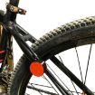 Mountain Bike Reflector Anti-theft Tracking Locator Bracket (Red) - 5