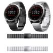Garmin Fenix 7X Solar 26mm Titanium Alloy Watch Band - Black - 3