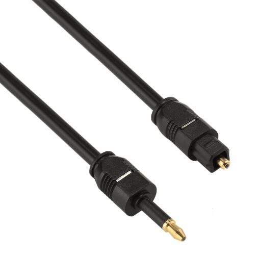 1.5m Toslink Male to 3.5mm Mini Toslink Male Audio Cable - 1