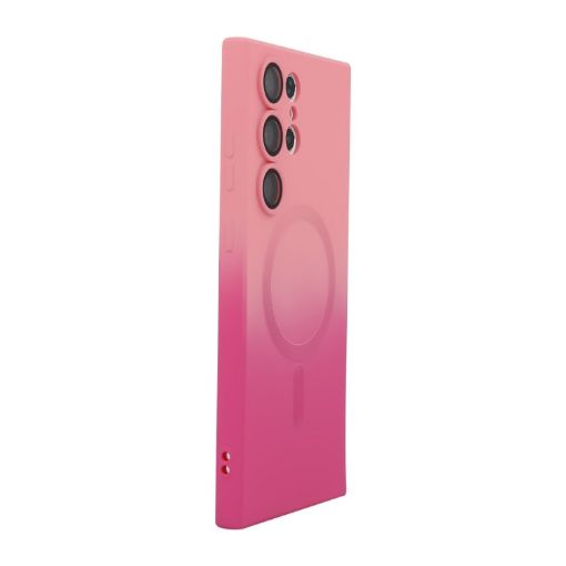 Samsung Galaxy S23 Ultra 5G Silicone Phone Case (Pink Rose) - 1