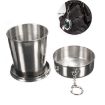 Stainless Steel Camping Folding Cup 150ML - 2