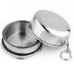 Stainless Steel Camping Folding Cup 150ML - 3
