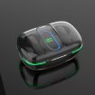 Pro 70 Bluetooth Earphones (Black) - Intelligent Digital Display V5.3 - 2