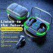 Pro 70 Bluetooth Earphones (Black) - Intelligent Digital Display V5.3 - 3