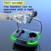 Pro 70 Bluetooth Earphones (Black) - Intelligent Digital Display V5.3 - 6