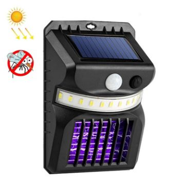 E-SMARTER W792 LED Solar Wall Light with Purple Light Mosquito Control - 1