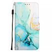 For Honor 50 Lite/Huawei nova 8i PT003 Marble Pattern Flip Leather Phone Case - 3