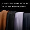 For Honor Magic6 Pro/Magic6 Ultimate SULADA Frameless Cowhide Leather Phone Case - 3
