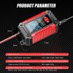 FOXSUR 12V Lithium Cattery Charger - Battery Detection (JP Plug) - 3