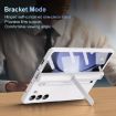 Samsung Galaxy Z Fold6 5G White Leather Phone Case - 6