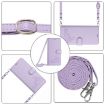Oukitel C51 Cat Rat Embossed RFID Leather Phone Case (Purple) - 2